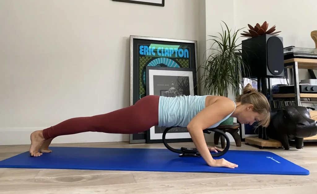 Standing Pilates Ring Exercises